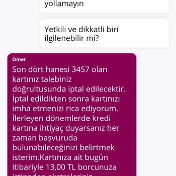 QNB Finansbank Temsilci Hatası Yüzünden Yapılan İşlem Mağduriyeti