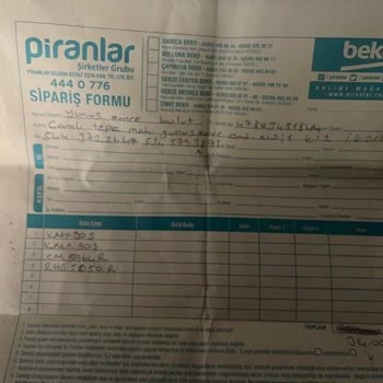 Beko Gebze Piranlar 2 Aydır Kurutma Makinesi Göndermedi