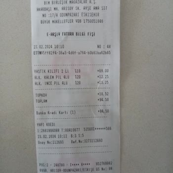 BİM Raftaki Fiyat Farkı