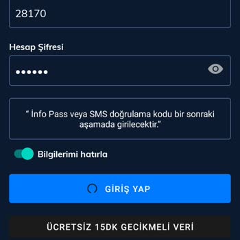 İnfo Yatırım Menkul Değerler Platform Kitlenmesi Mağduriyeti