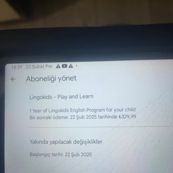 Lingokids İki Kere Yıllık Üyelik Ücreti Aldı