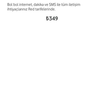 Vodafone Yanlış Bilgi Verip Tarife Değişikliği Yapmama Sebep Oldu