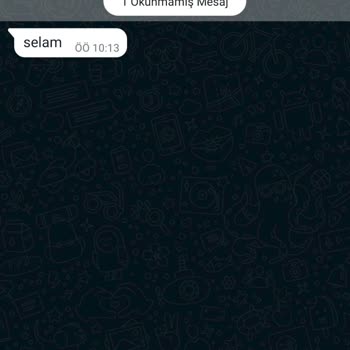 WhatsApp Yabancı Numaradan Gelen Mesaj
