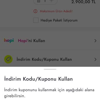 Boyner İndirim Kodumu Kullanamıyorum