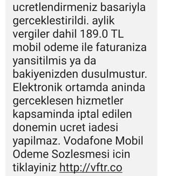 Vodafone Mega Miles Limited Usulsüz Abonelik Gerçekleştirilmesi