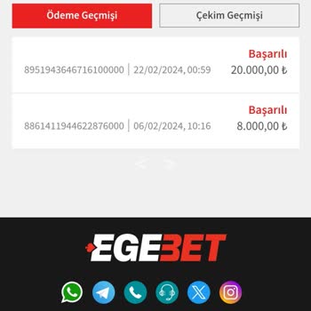 Egebet Kayıp Bonusu Eklemiyor