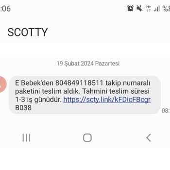 Scotty Kargo Gecikmesi Ve Dağıtım Yapmaması