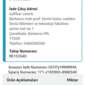 Amazon Ücret İadesi Bekliyorum 10 Gündür