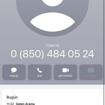 0850 484 0524 Numarası Şikayeti
