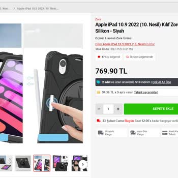 Kılıf Plus Hatalı Ürün Gönderilmesi