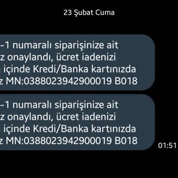 FLO Ayakkabı Uygulamasından Verdiğim Sipariş İptal Edildi