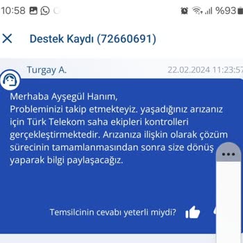 TurkNet Hizmet Kalitesizliği, Arızanın Giderilememesi