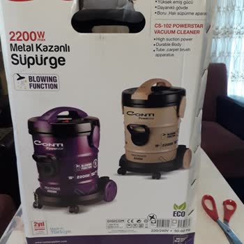 Conti Elektrik Süpürge Müşteri Hizmet Cevap Vermiyor