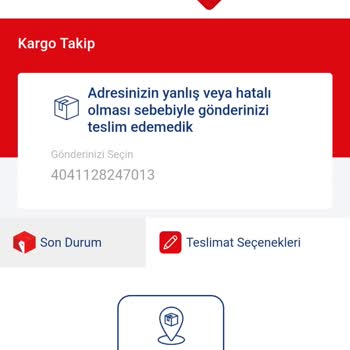Aras Kargo Gönderi Teslim Edilmemesi