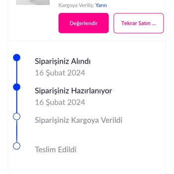 Pazarama'dan Kesinlikle Sipariş Vermeyiz