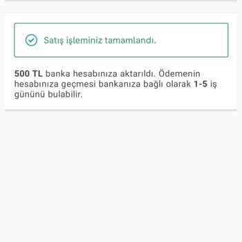 Sahibinden Param Güvende Satış Sonrası Para Hesabıma Gelmedi?