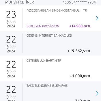 Yapı Kredi Bankası Haksiz 710 TL Kesilen Masraf