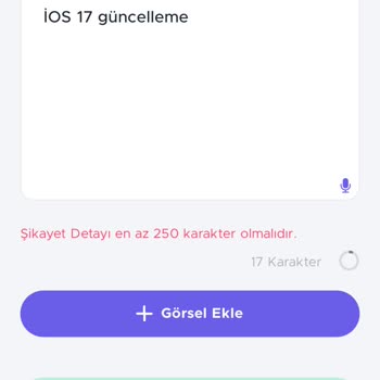 iPhone Acil İos 17 Güncelleme Değişsin