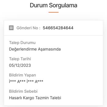 MNG Tazmin Talebim Sürekli Değerlendirmede Görünüyor