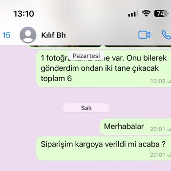 BH Aksesuar Bh Aksesuardan Sipariş Oluşturdum