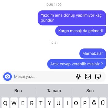 BH Aksesuar Bh Aksesuardan Sipariş Oluşturdum