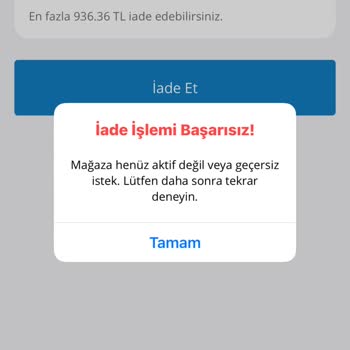 Paytr İade İşlemi Gerçekleştiremiyorum
