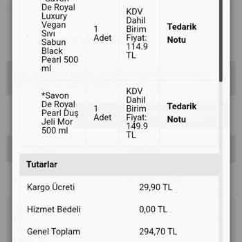 Aksan Kozmetik Yanlış Ve Özensiz Gönderi