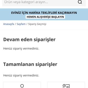 JYSK Online Alışveriş Sorunu