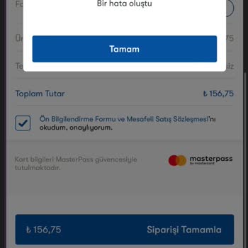 Şok Marketler Uygulamasında Parayı Kullanamıyorum