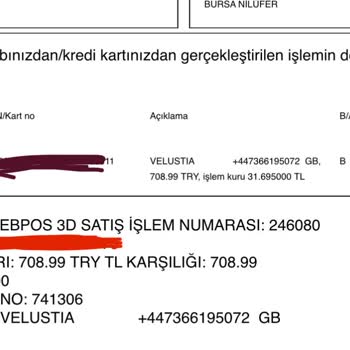 Loves Blanket Firması Ödemesini Yaptığım Ürünümü Göndermedi