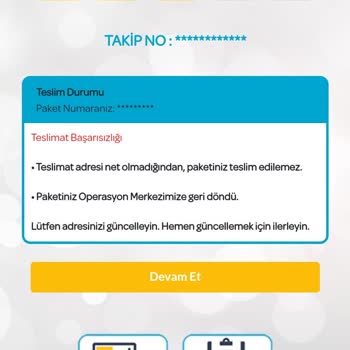 PTT Kargo PTT Yanlış Adres Bilgisi Adı Altında Hesaba Para Geçirmek İsteme