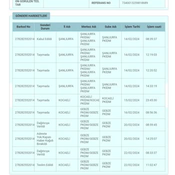 PTT Kargo Teslimat Kaosu: 9 Gün Bekleyiş