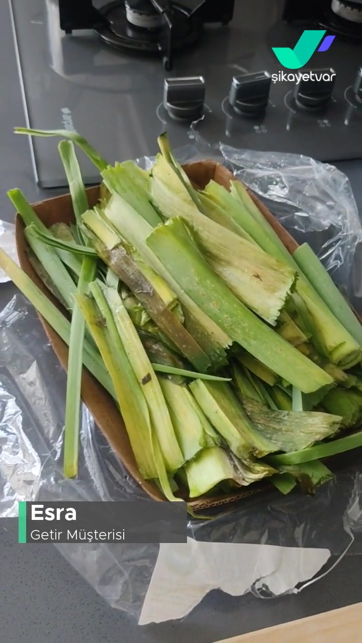 Sebzeler Küflü Ve Kötü İade İstiyorum Ya Da Tekrardan Ürünümü Getirin videonun kapak resmi