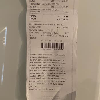 Network Marka Ve Ay Marka Mağazacılık A. Ş. Memnun Değilim