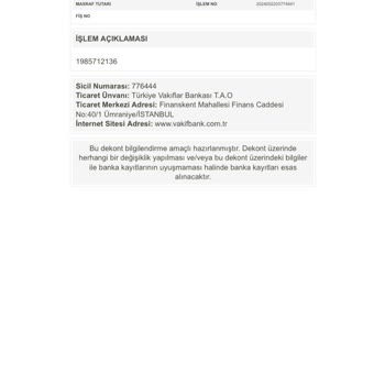 VakıfBank Payfix Hesabıma Para Düşmedi Hala