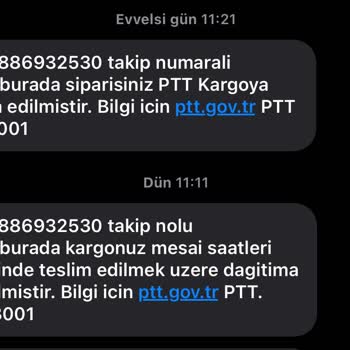 PTT Kargo Evin Önünden Geçip Teslimat Yapmayan Kargo