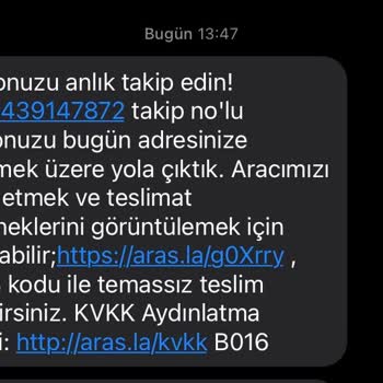 Aras Kargo Kargomu Evime Teslim Etmiyor