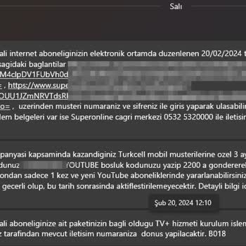 Turkcell TV+ Turkcell Superonline Müşteri Şikayet