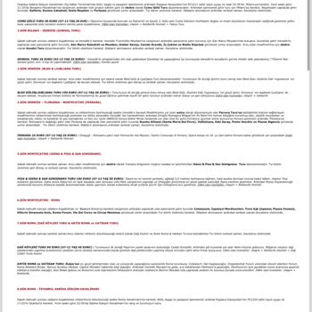 Ausgefallende Touren und mangelnden Service mit Pronto Tour