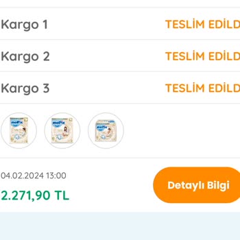 Ebebek Eksik Sipariş Gönderdi...