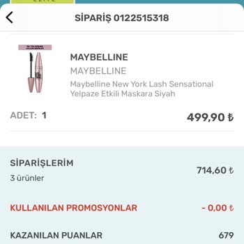 Watsons 600₺'ye 300₺ Hediye Kampanyası