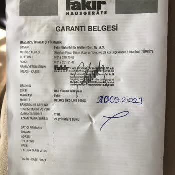 Fakir Süpürgeyle Yaşanan Servis Ve Parça Temini Hüsranı