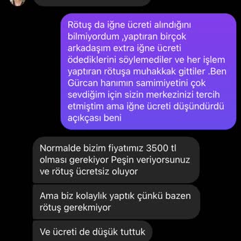 Gürcan Bilge Makyaj Güzellik Merkezi Çalışanının Müşteri İletişimi Şikayeti