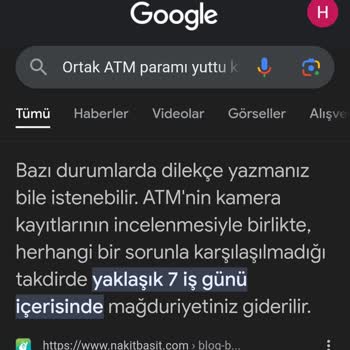 Yapı Kredi Bankası VakıfBank Ortak ATM'sinde Para Sıkışması Ve 20 Gün Olup Yatmaması