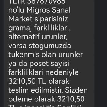 Migros'tan Alınan Kıyma Değil Resmen Yağ Göndermiş