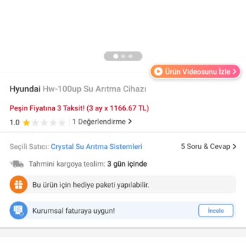 Hyundai Su Arıtma Kurulum Ücreti Sorunu