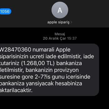 Appleturkiye.com (özel) İadem 3 Aydır Yapılmadı