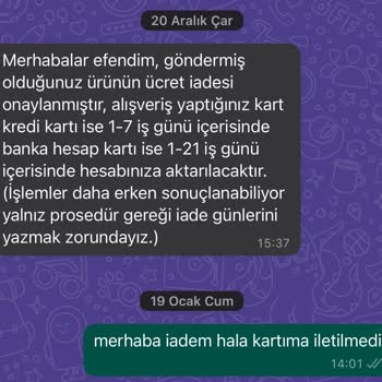 Appleturkiye.com (özel) İadem 3 Aydır Yapılmadı