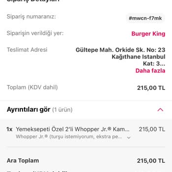 Yemeksepeti Para İadesi Yapmıyor