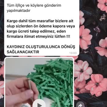 Ersağ Paketleme İşi Güven Endişesi